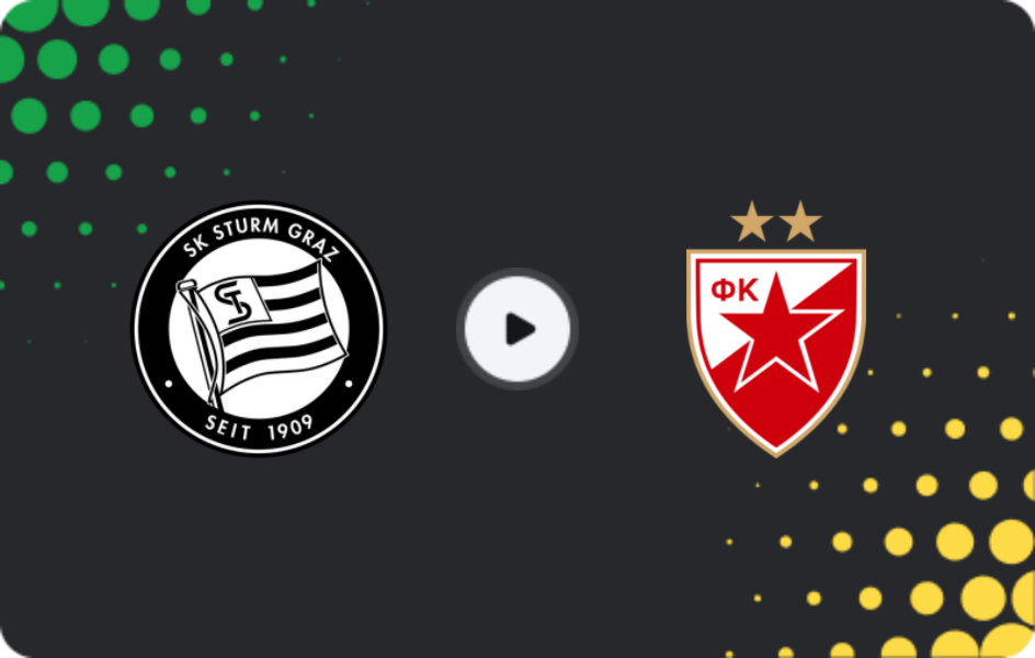 Where to watch Sturm Graz — Crvena Zvezda, Europa League, 11.12.2025