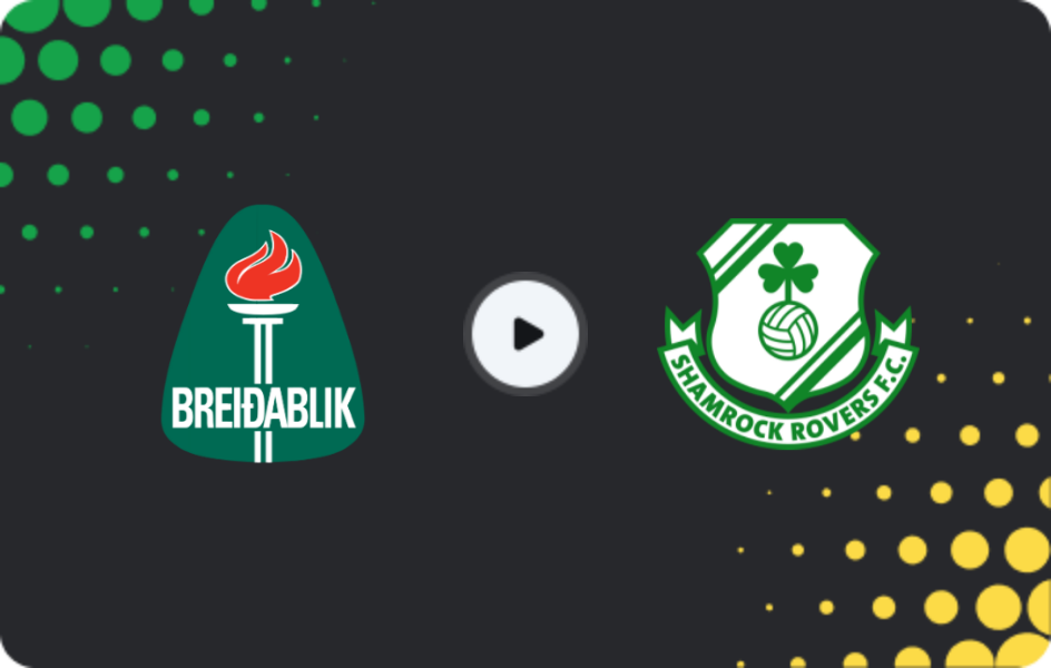 Where to watch Breidablik — Shamrock Rovers, Conference League, 11.12.2025