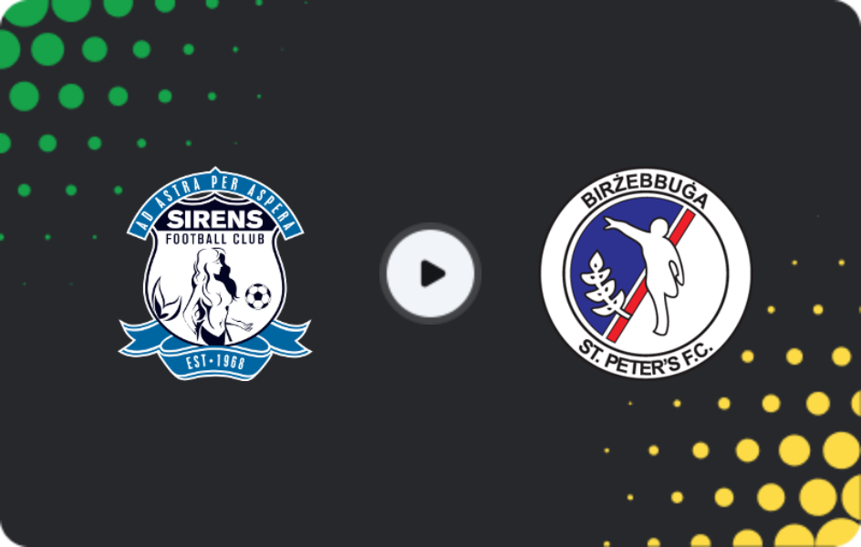 Where to watch Sirens — Birzebbuga, Challenge League, 11.12.2025