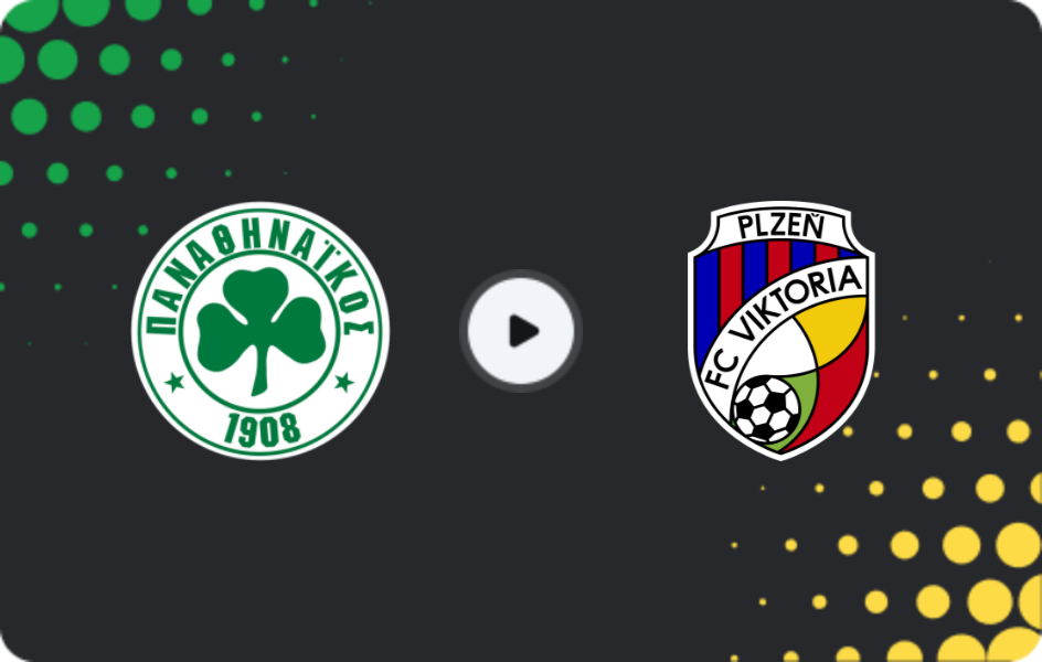 Where to watch Panathinaikos — Viktoria Plzen, Europa League, 11.12.2025