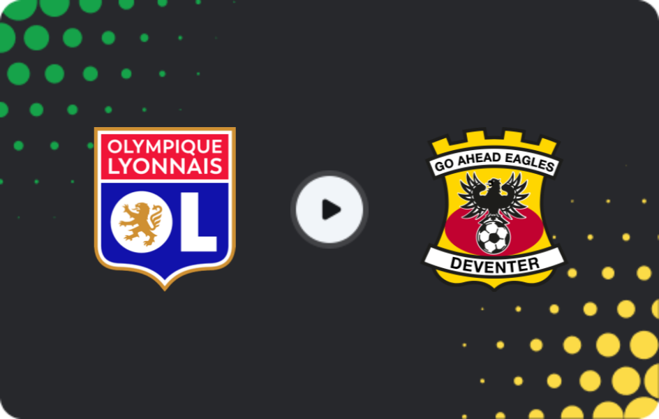Where to watch Lyon — Go Ahead Eagles, Europa League, 11.12.2025