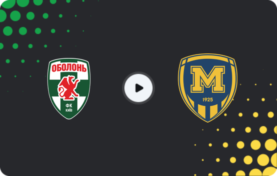 Where to watch Obolon' — Metalist 1925, Premier League, 13.12.2025