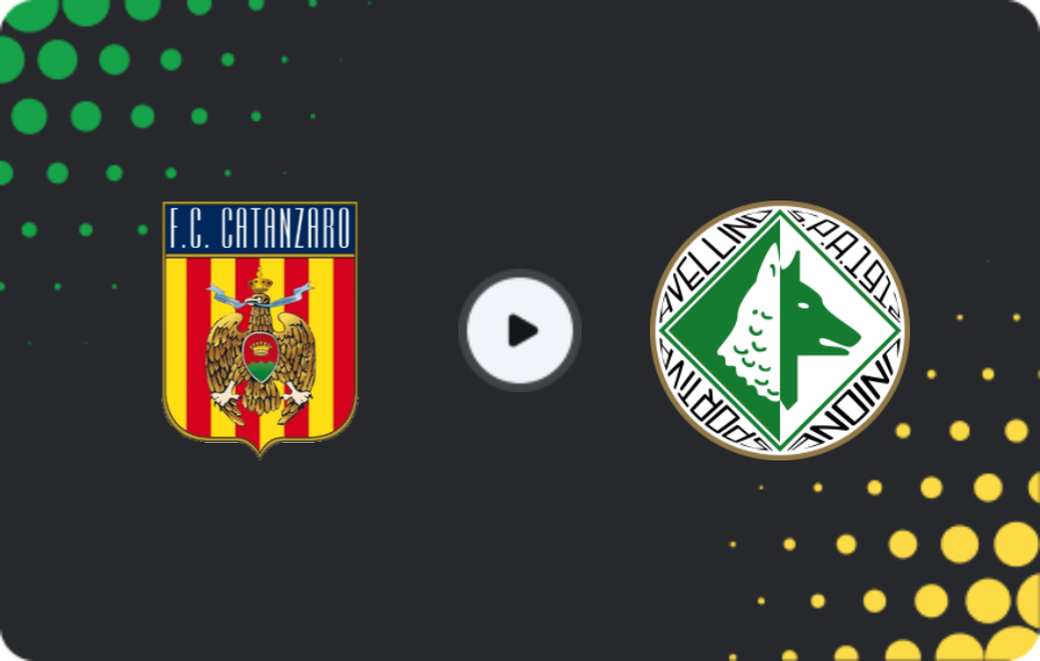 Where to watch Catanzaro — Avellino, Serie B, 13.12.2025