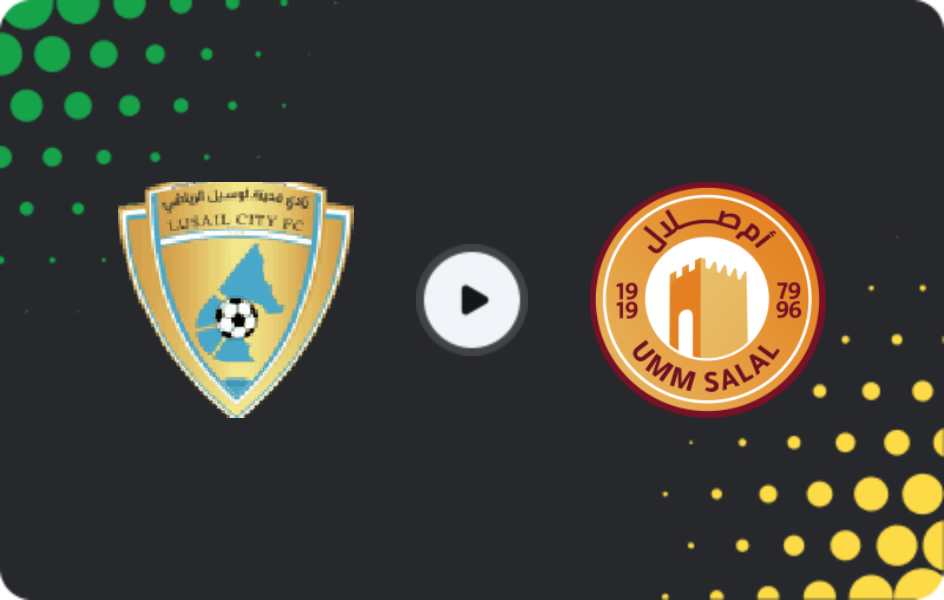 Where to watch Lusail City — UMM Salal, QSL Cup, 13.12.2025