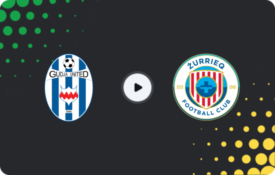 Where to watch Gudja United — Zurrieq, Challenge League, 13.12.2025