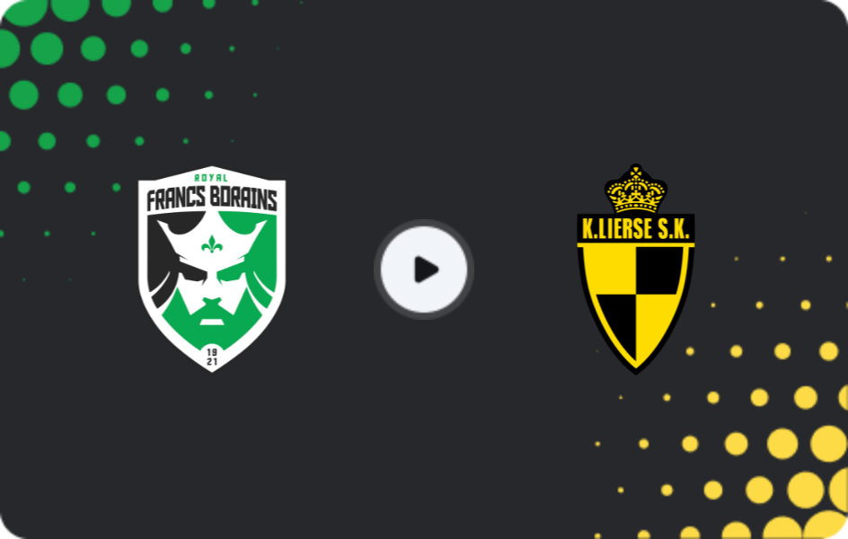Where to watch Francs Borains — Lierse Kempenzonen, Challenger Pro League, 13.12.2025