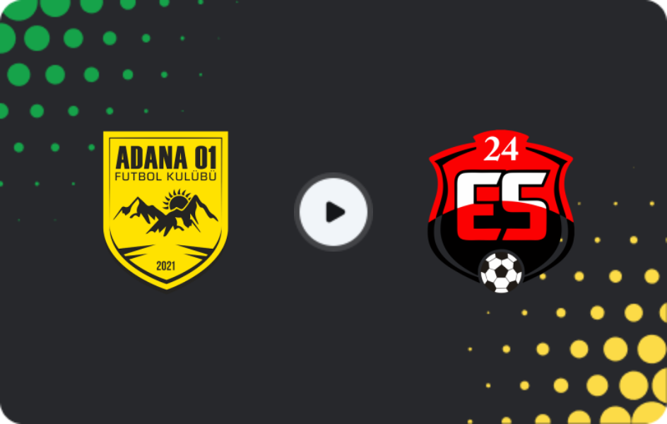 Where to watch Adana 01 FK — 24 Erzincanspor, 2. Lig, 21.12.2025