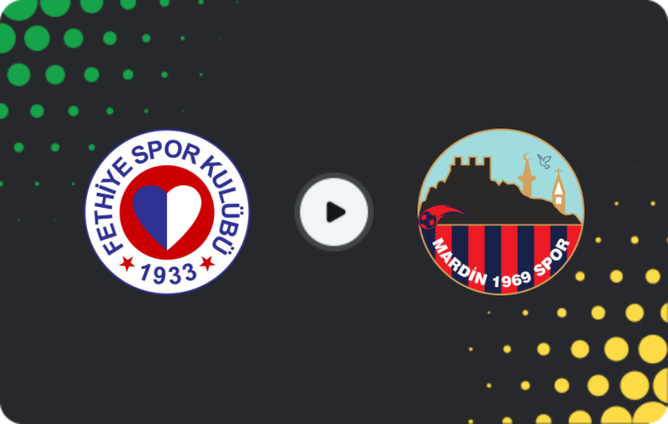 Where to watch Fethiyespor — Mardin 1969, 2. Lig, 21.12.2025