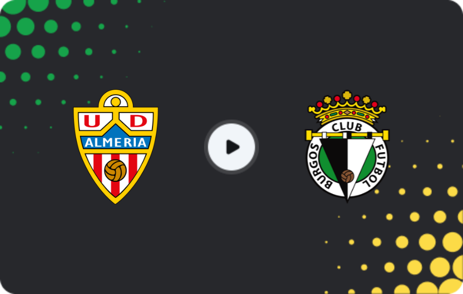 Where to watch Almeria — Burgos, Segunda, 14.12.2025