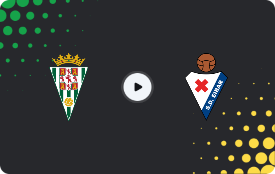 Where to watch Cordoba — Eibar, Segunda, 13.12.2025