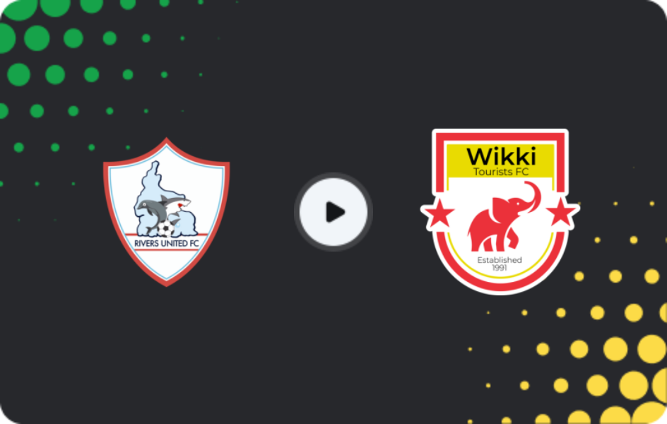 Where to watch Rivers United — Wikki Tourist, NPFL, 14.12.2025