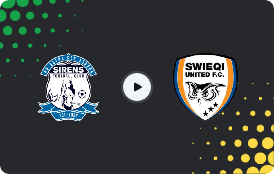 Where to watch Sirens — Swieqi United, Challenge League, 14.12.2025