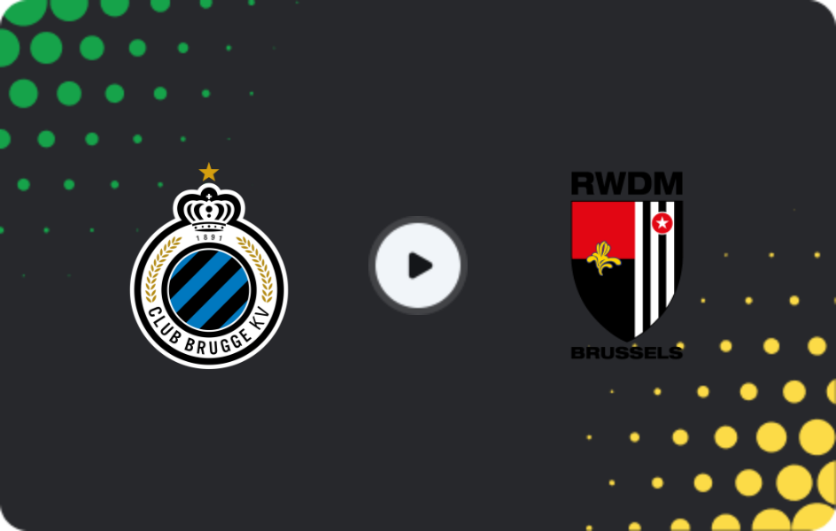 Where to watch Brugge II — RWDM, Challenger Pro League, 17.12.2025