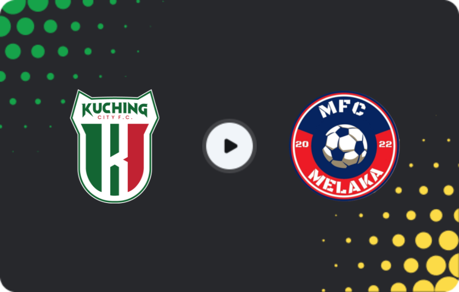 Where to watch Kuching City — Melaka FC, Super League, 19.12.2025