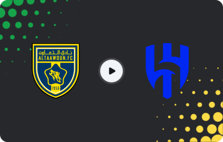 Where to watch Al Taawon — Al-Hilal, Pro League, 19.12.2025