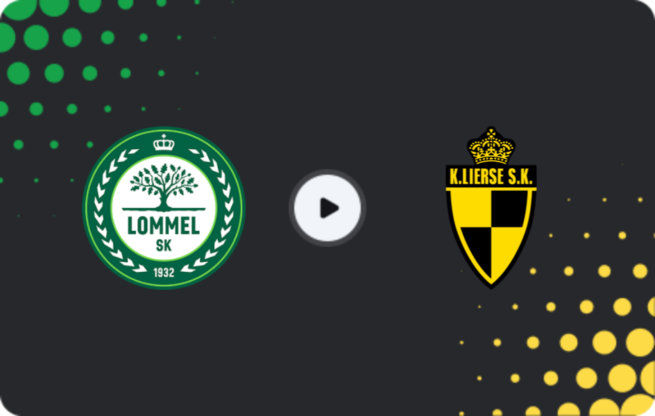 Where to watch Lommel United — Lierse Kempenzonen, Challenger Pro League, 19.12.2025