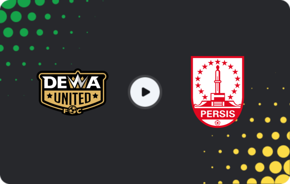 Where to watch Dewa United — Persis Solo, Liga 1, 20.12.2025