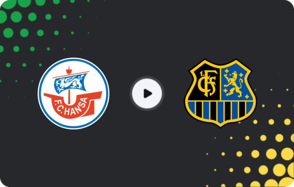 Where to watch Hansa Rostock — Saarbrücken, 3. Liga, 20.12.2025