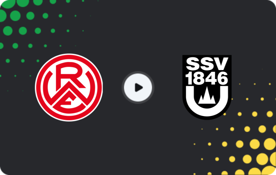 Where to watch Rot-Weiß Essen — Ulm 1846, 3. Liga, 20.12.2025
