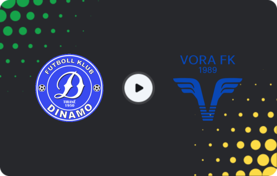 Where to watch Dinamo Tirana — Vora, Superliga, 20.12.2025