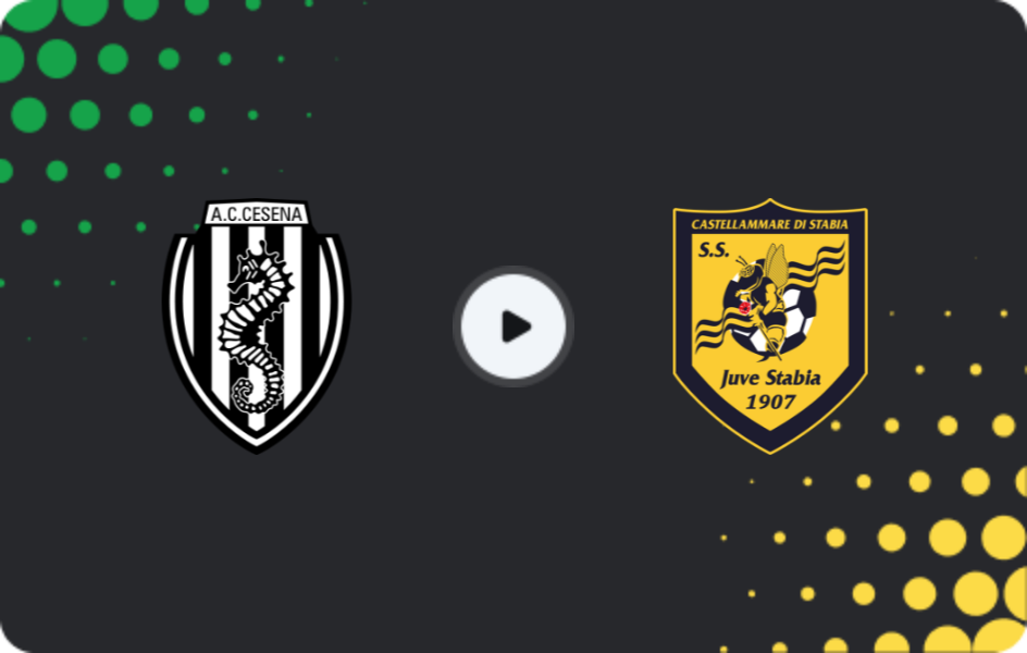 Where to watch Cesena — Juve Stabia, Serie B, 20.12.2025
