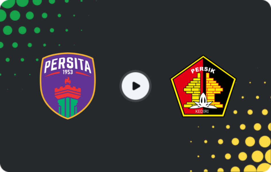 Where to watch Persita — Persik Kediri, Liga 1, 21.12.2025