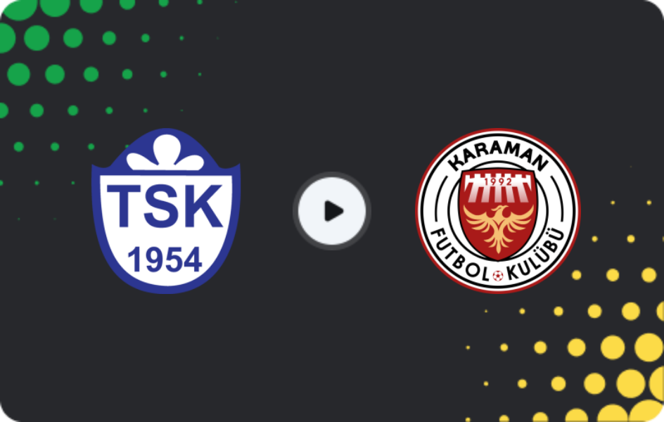 Where to watch Tuzlaspor — Karaman FK, 2. Lig, 28.12.2025