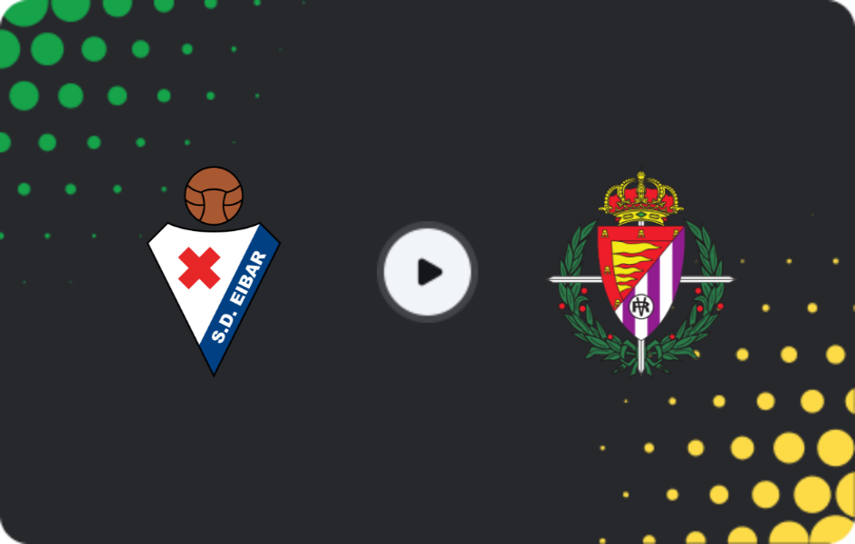 Where to watch Eibar — Real Valladolid, Segunda, 19.12.2025