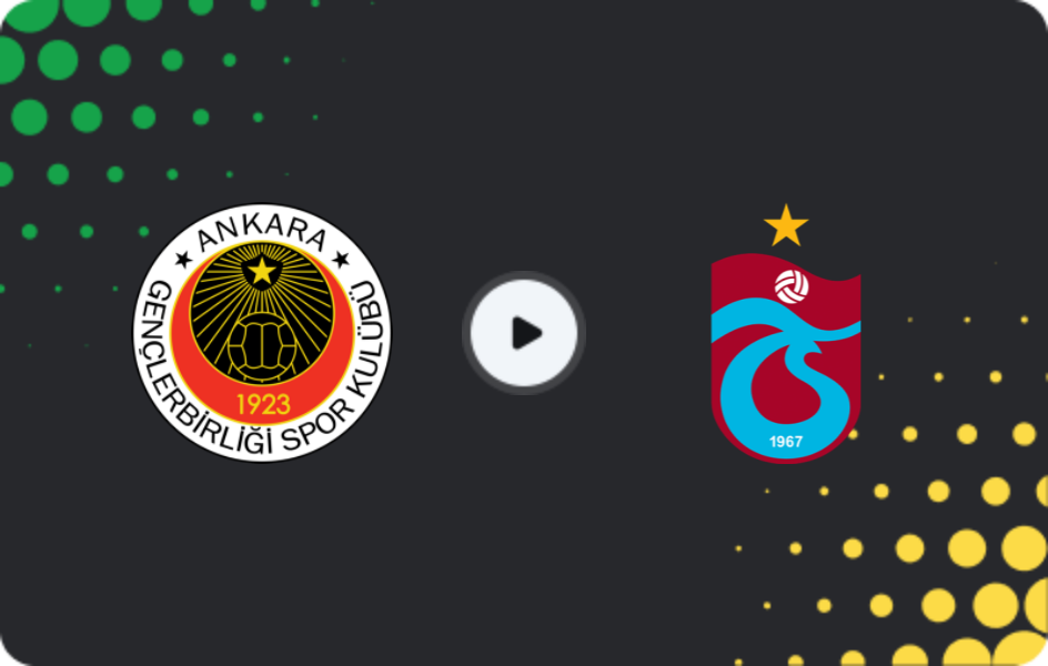 Where to watch Genclerbirligi — Trabzonspor, Süper Lig, 21.12.2025