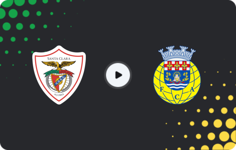 Where to watch Santa Clara — Arouca, Primeira Liga, 21.12.2025