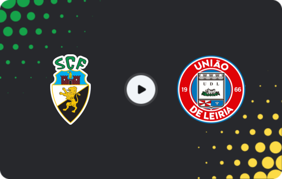 Where to watch Farense — União de Leiria, Segunda Liga, 21.12.2025