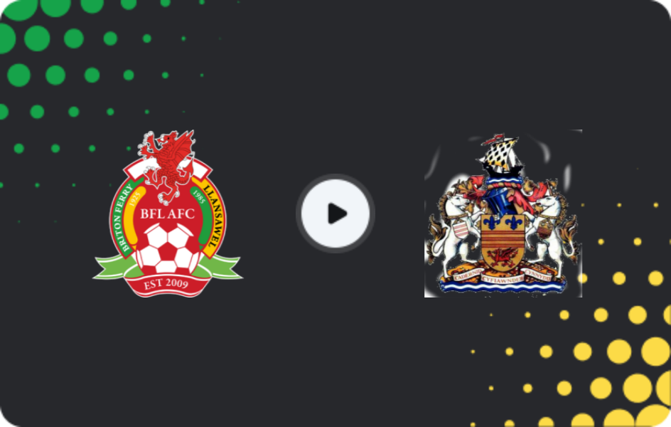 Where to watch Briton Ferry — Barry Town, Cymru Premier, 31.12.2025