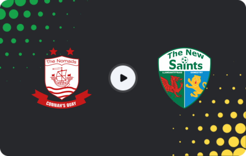 Where to watch Connah's Quay Nomads — The New Saints, Cymru Premier, 31.12.2025