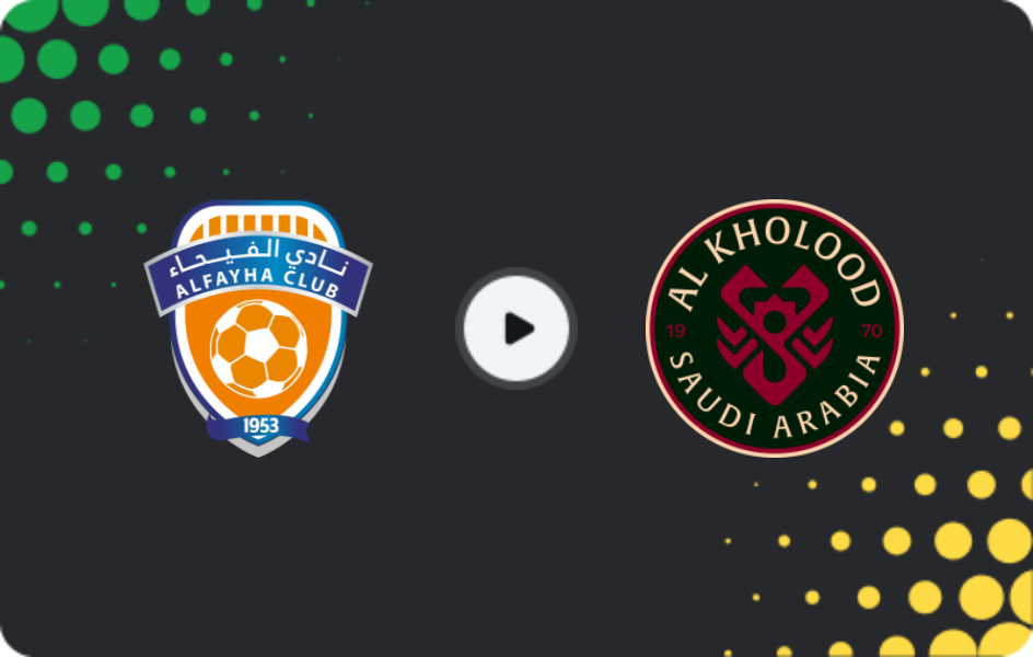 Where to watch Al Fayha — Al Kholood, Pro League, 02.01.2026
