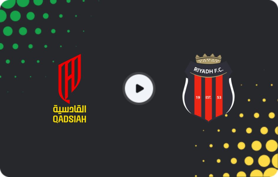 Where to watch Al-Qadisiyah — Al Riyadh, Pro League, 02.01.2026