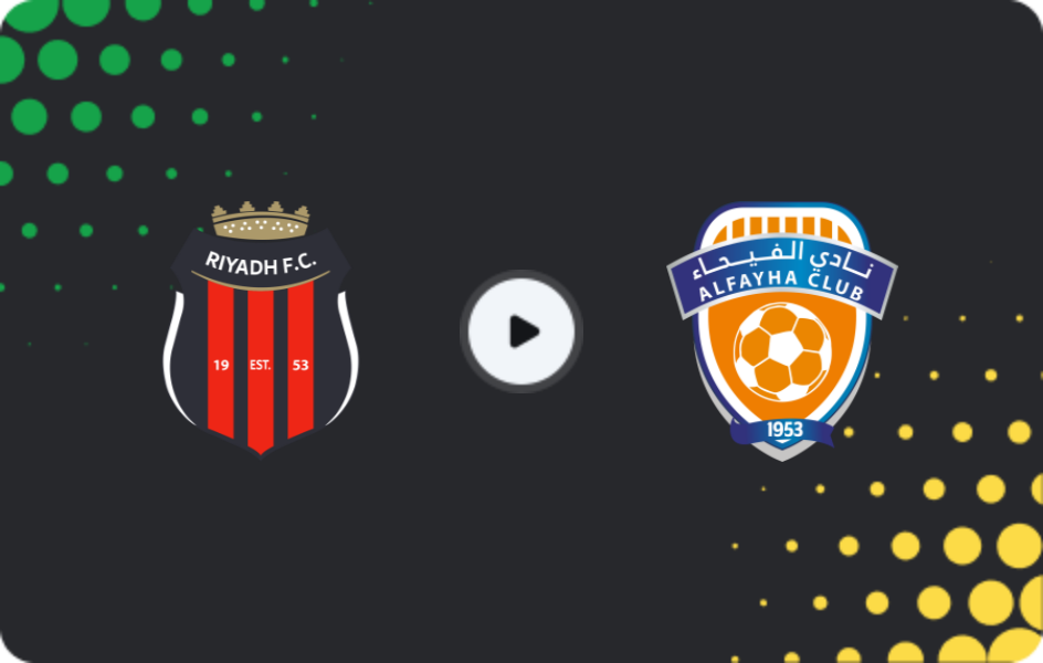 Where to watch Al Riyadh — Al Fayha, Pro League, 08.01.2026