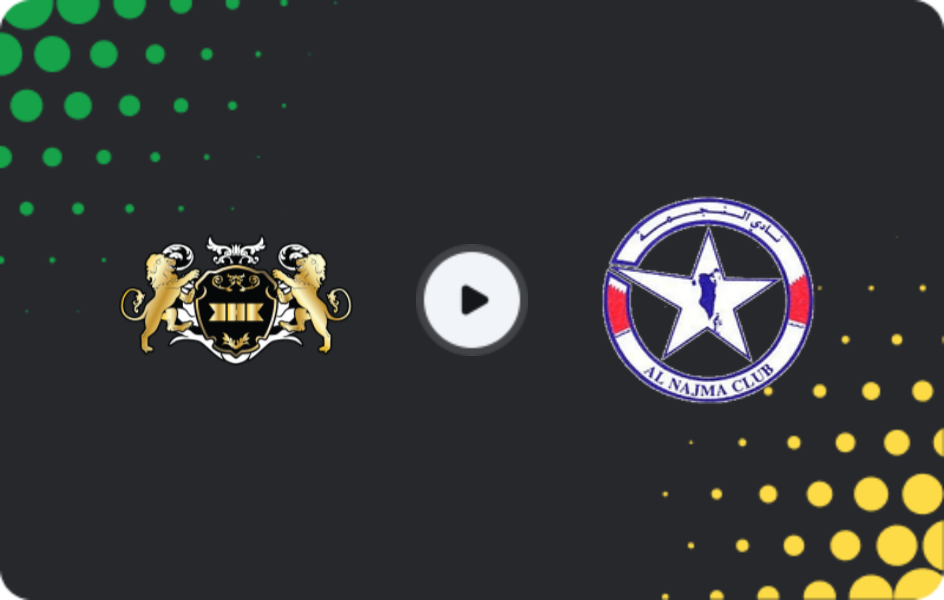 Where to watch Al Khaldiya — Al Najma, Premier League, 08.01.2026