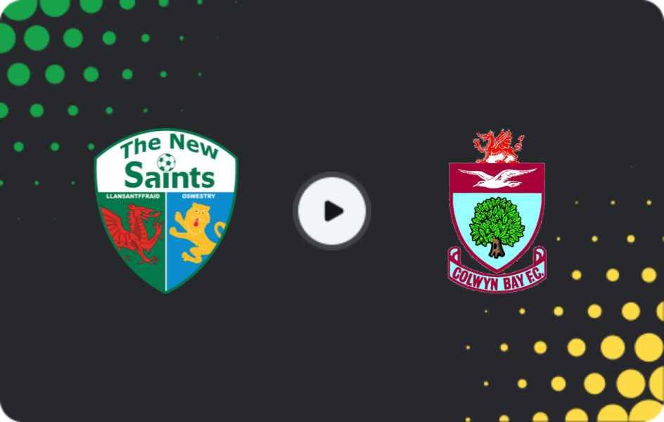 Where to watch The New Saints — Colwyn Bay, Cymru Premier, 09.01.2026