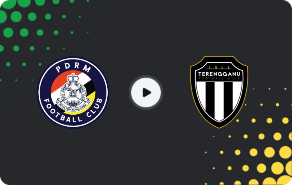 Where to watch PDRM — Terengganu, Super League, 10.01.2026