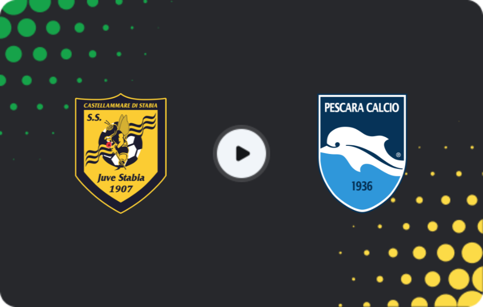 Where to watch Juve Stabia — Pescara, Serie B, 10.01.2026
