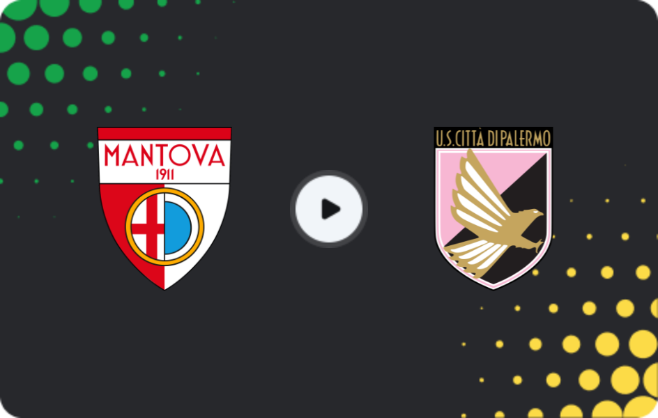 Where to watch Mantova — Palermo, Serie B, 11.01.2026