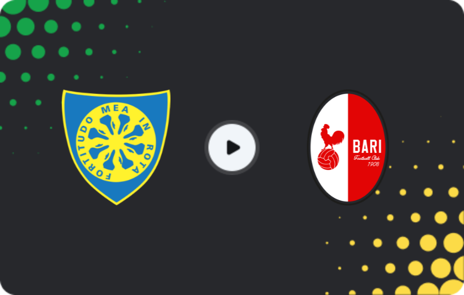 Where to watch Carrarese — Bari, Serie B, 10.01.2026