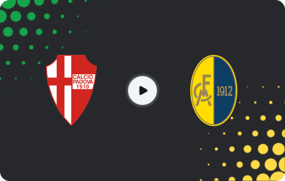 Where to watch Padova — Modena, Serie B, 11.01.2026