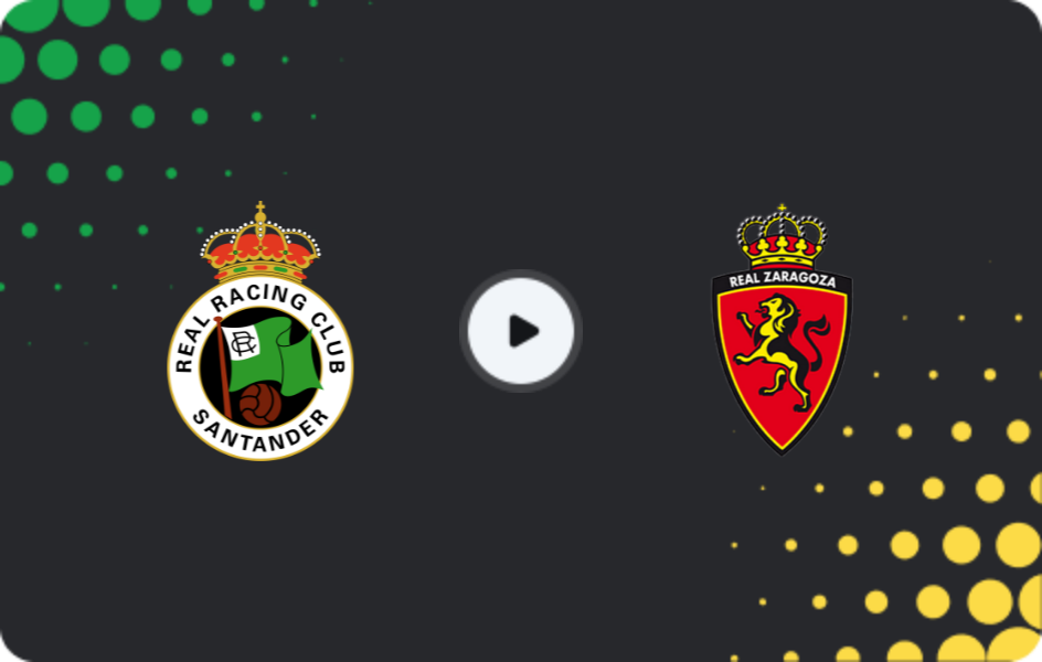 Where to watch Racing Santander — Real Zaragoza, Segunda, 11.01.2026