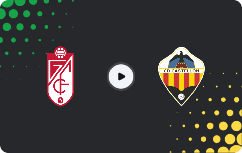 Where to watch Granada — Castellón, Segunda, 11.01.2026