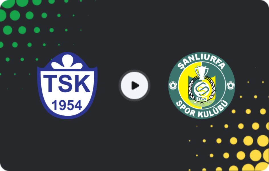Where to watch Tuzlaspor — Şanlıurfaspor, 2. Lig, 11.01.2026