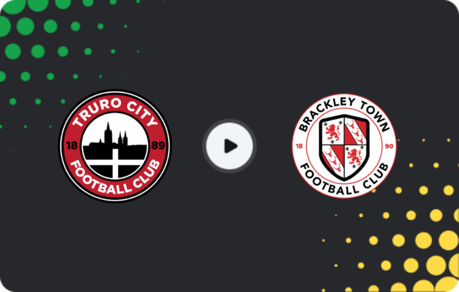 Where to watch Truro City — Brackley Town, National League, 20.01.2026