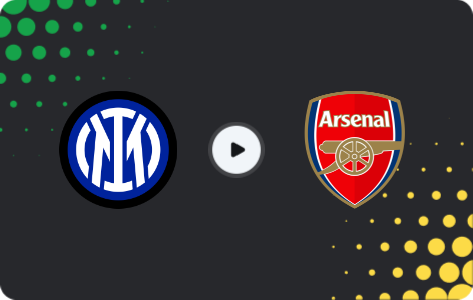 Where to watch Inter — Arsenal, Champions League, 20.01.2026