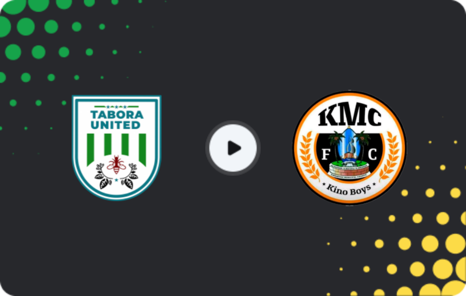 Where to watch Tabora United — KMC, Ligi kuu Bara, 23.01.2026