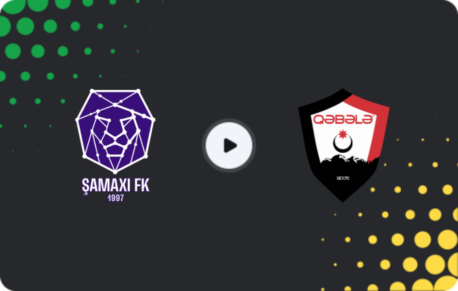 Where to watch FC Shamakhi — Qabala, Premyer Liqa, 24.01.2026
